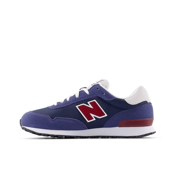 New Balance 515 V1 Lace-Up Sneaker, Dream State/Monarch Burgundy, 13 US Unisex Little Kid