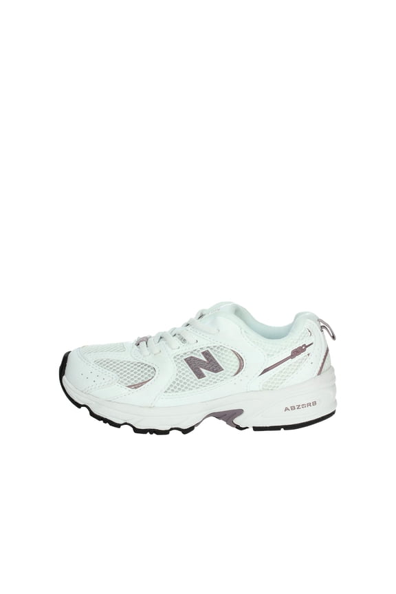 530 Bungee (Little Kid) Sneaker, White/Dark Ice Wine, 1 US Unisex