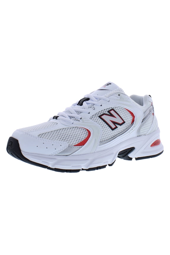 530 Unisex Shoes Size 4.5, Color: White/Red