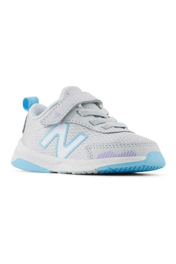 ® 545 V1 Kids' Running Shoes Color: Granite Lilac Glo Size: 10 T