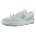 thumbnail image 1 of New Balance 550 GS Boys Shoes Size 6.5, Color: White/White, 1 of 5