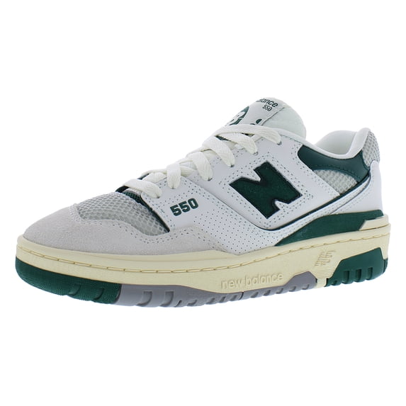 New Balance 550 GS Boys Shoes Size 7, Color: Green/White