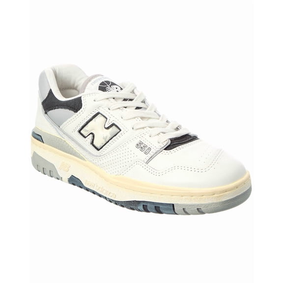 New Balance 550 Leather Sneaker, 8.5, Grey