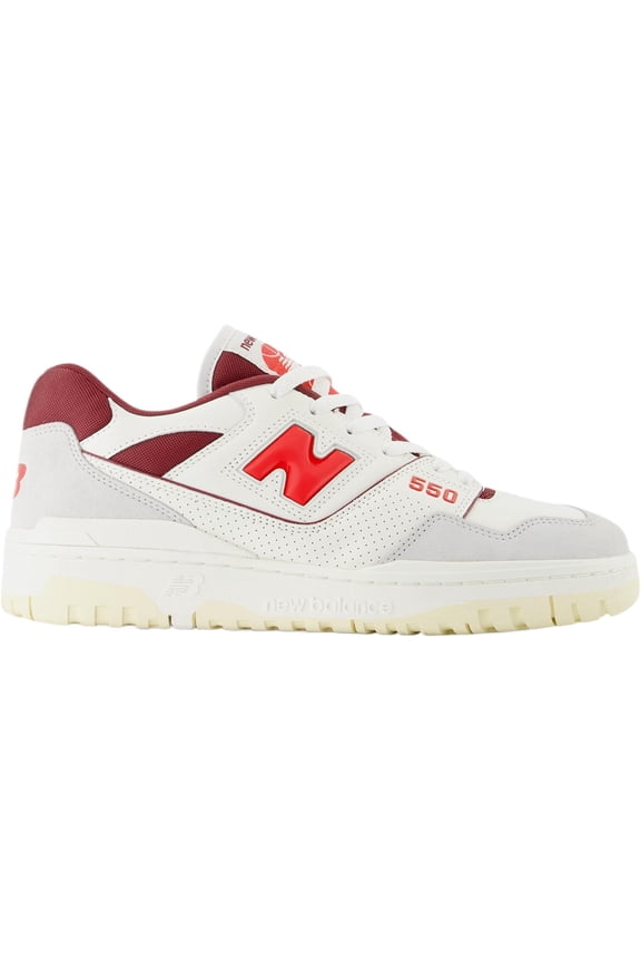 550 Men's Court (BB550EMR) (Sea Salt/True Red) Size 10.5