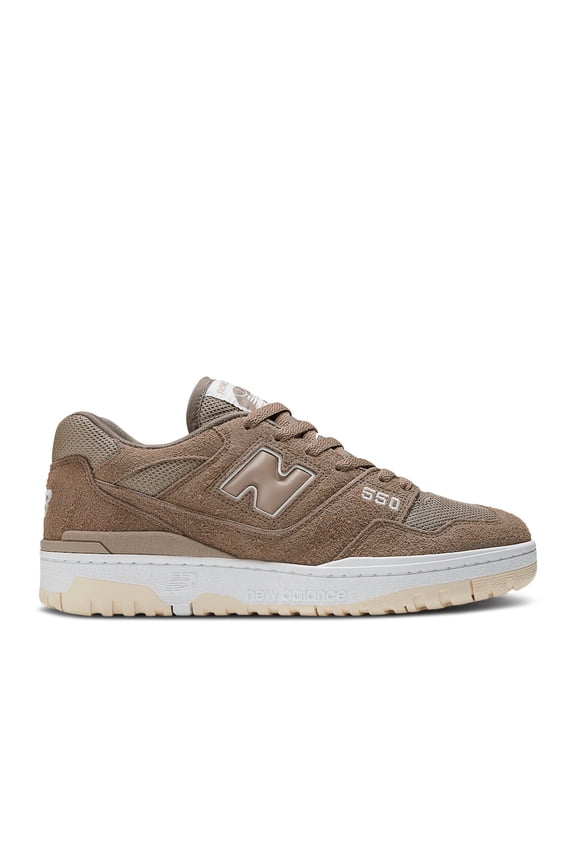 550 Mens' Sneakers, Mushroom/Sea Salt/Macadamia Nut, Size 6