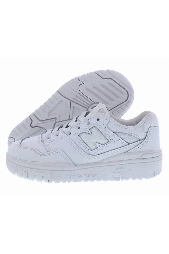 550 PS Girls Shoes Size 1, Color: White/White