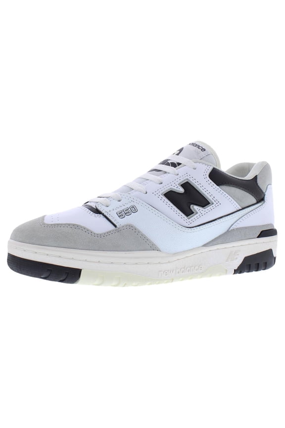 550 Unisex Shoes Size 13, Color: White/Black