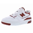 thumbnail image 1 of New Balance 550 Wmns Shoes, White/Brick Red, Size 5.5, 1 of 4