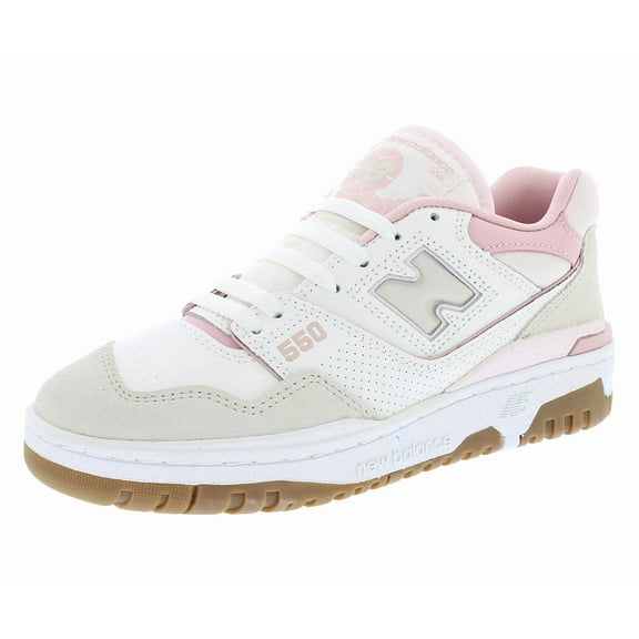 New Balance 550 Womens Shoes Size 8, Color: White/Pink