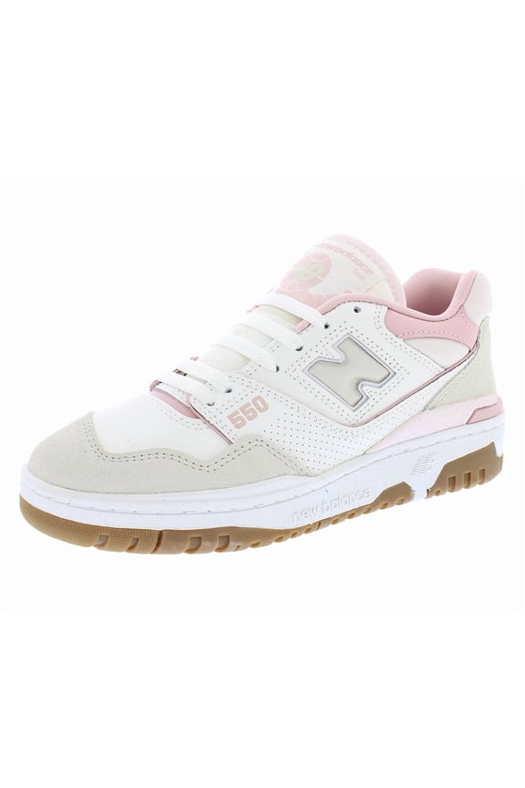 550 Womens Shoes Size 8, Color: White/Pink