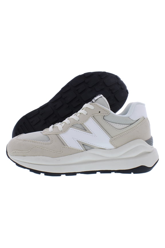 57/40 GS Girls Shoes Size 6.5, Color: Beige/White