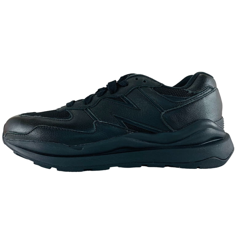 New Balance 57/40 Triple Black Sneakers, New Men display picture 1