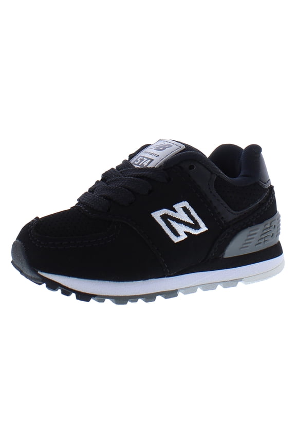 574 Boys Shoes Size 4, Color: Black/Munsell White