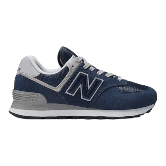 New Balance 574 Core Sneakers in Navy/White | Women Low-Top - 5.5