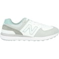 thumbnail image 1 of New Balance 574 Greens V2 WG574WGY Size 7 Medium Spikeless Golf Shoes Women, 1 of 4