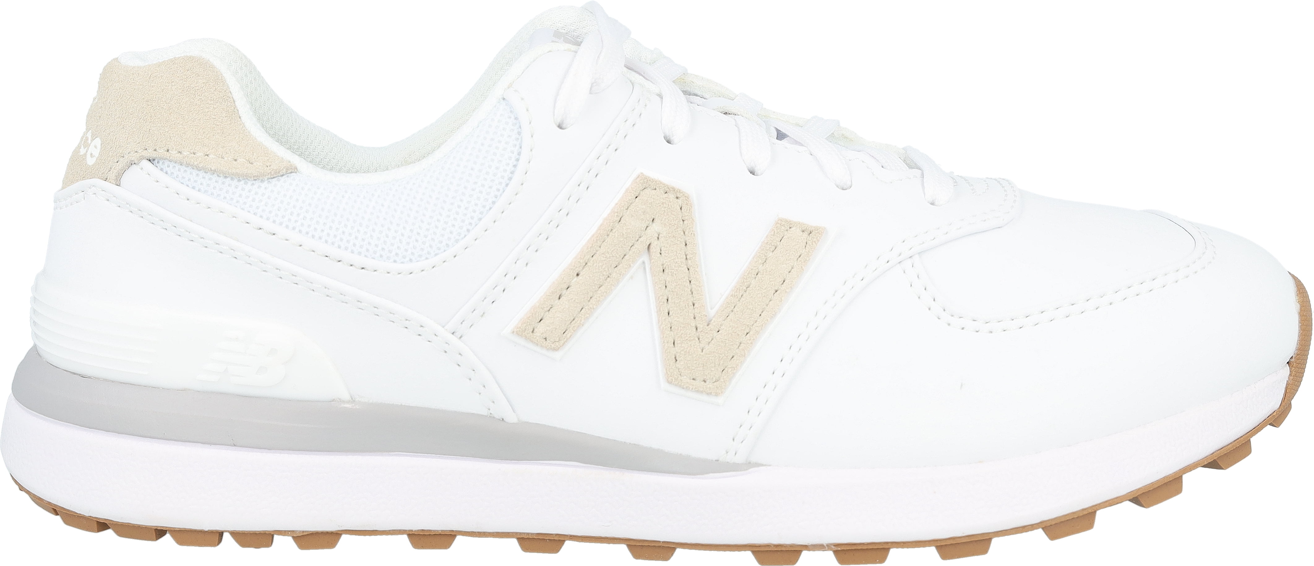 New Balance 574 Greens V2 WG574WT Size 9.5 Medium Spikeless Golf