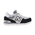 thumbnail image 1 of New Balance 574 Varsity Sport Little Kids Shoes Gray-Black-White pc574-nlc, 1 of 6
