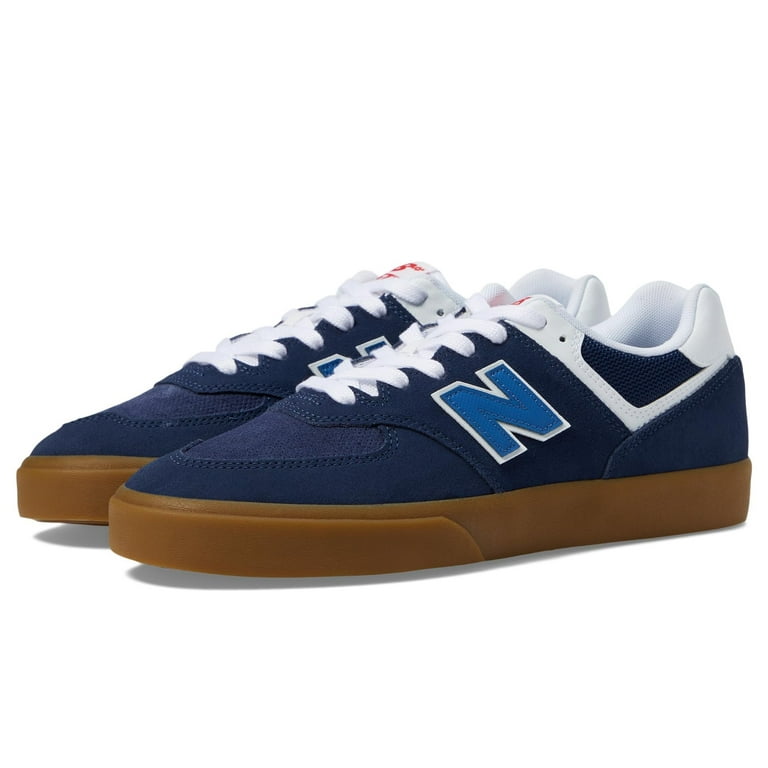 New Balance 574 Vulc Navy/Gum US Men display picture 1