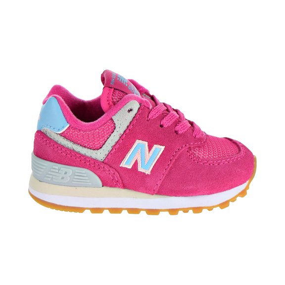 New Balance 574v1 Sneaker, exuberantpink IC, 5 M US Toddler