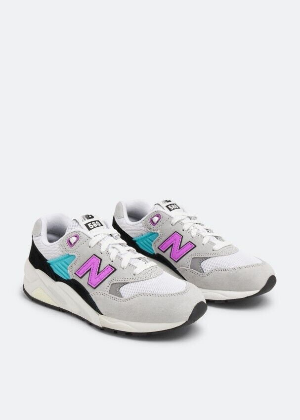 New Balance 580 MT580GR2 Sneakers Men's US 9 Gray White Running Shoes FL2972