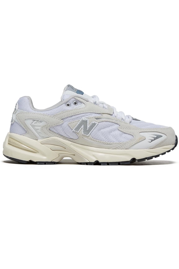725V1 Men's Shoes - White/Reflection/Metallic Silver, Size 8.5