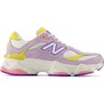 thumbnail image 1 of New Balance 9060 Big Kid Shoes, Lilac / Yellow, Size 6, 1 of 1