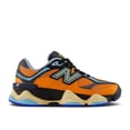 thumbnail image 1 of New Balance 9060 Big Kid Shoes, Sun Glow/Black/Team Sky Blue, Size 4, 1 of 1