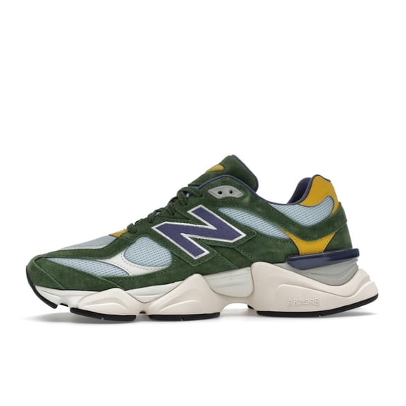 New Balance 9060 Men's Shoes, Dark Alpine Green/Frosted Glass, Size 9.5