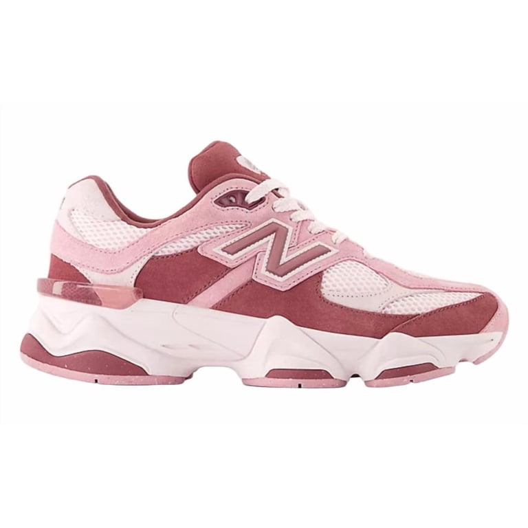 New Balance 9060 Pink Granite Washed Burgundy (GS) - Walmart.com