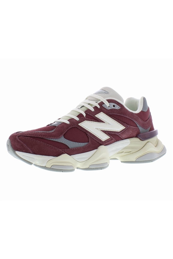 9060 Unisex Shoes Size 8.5, Color: Red/Grey