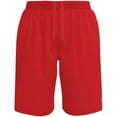 thumbnail image 1 of New Balance Men's Tech Baseball Shorts Red L, 1 of 2