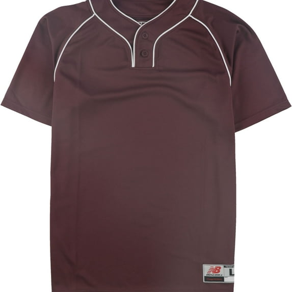New Balance Boys Baseball Jersey, Purple, Big Kids (8-20), M