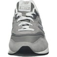 thumbnail image 1 of New Balance CM997 Men's Classic Lace Up Suede Mesh Trainers in Grey Size 9, 1 of 13