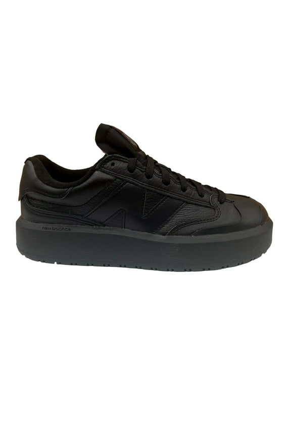 CT302 Leather Sneakers Youth Boys-Girls Size 7.5/Womens 9 Black