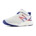 thumbnail image 1 of New Balance Fresh Foam Arishi V4 Bungee Lace with Top Strap Running Shoe, Quartz Grey/Team Royal/Team Red, 3 X-Wide US Unisex Little_Kid, 1 of 1