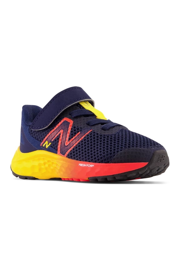 ® Fresh Foam Arishi v4 Baby/Toddler Running Shoes Color: Navy Electric Red Size: 5 T