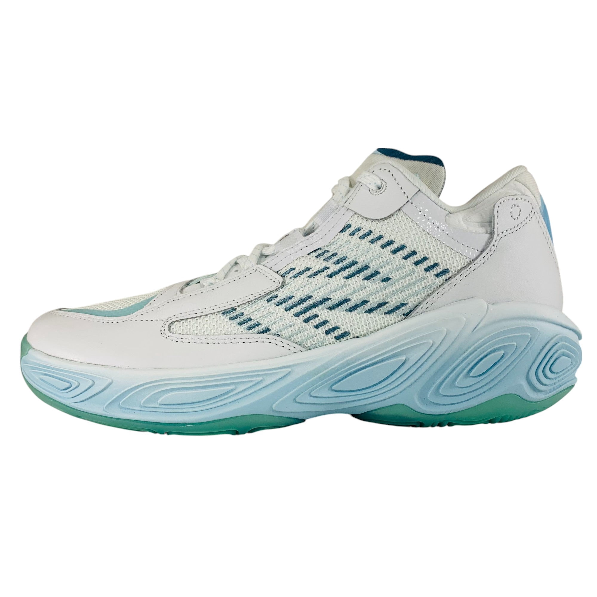 New Balance Fresh Foam BB v2 White Light Chrome Blue Men's