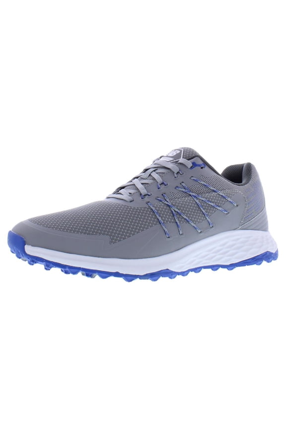 Fresh Foam Pace Spikeless Wide 2E Mens Shoes Size 8, Color: Grey/Blue