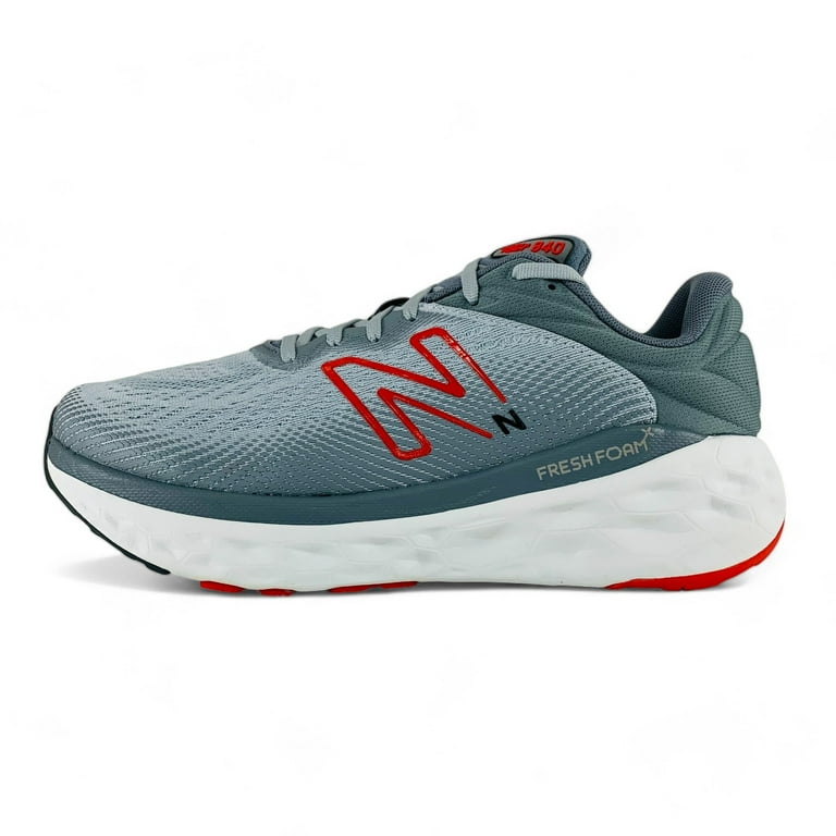 New Balance Fresh Foam X 840v1 Aluminum Grey True Red Men's Wide