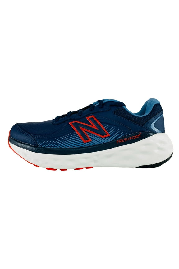 Fresh Foam X 840v1 NB Navy True Red Heron Blue Men's Wide 2E Running Shoes MW840FC1, Men's U.S. Shoe Size 12.5