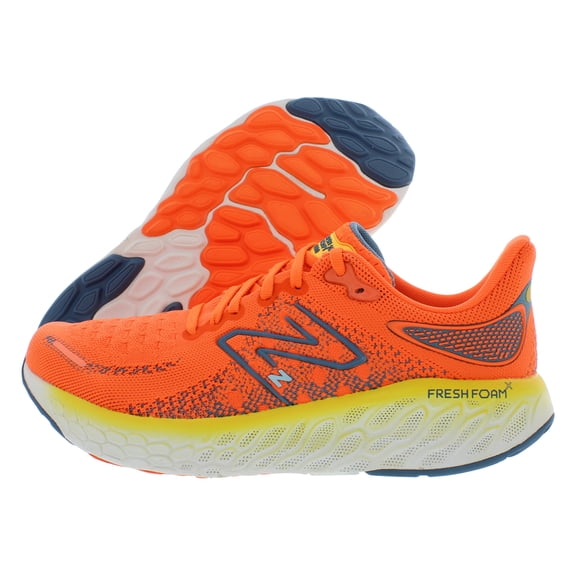 New Balance Fresh Foam x 1080 V12 Mens Shoes Size 8, Color: Vibrant Orange/Spring Tide