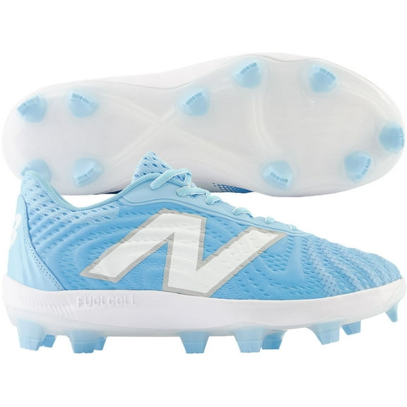 New Balance FuelCell PL4040v7 Low Molded Cleat - Team Sky Blue