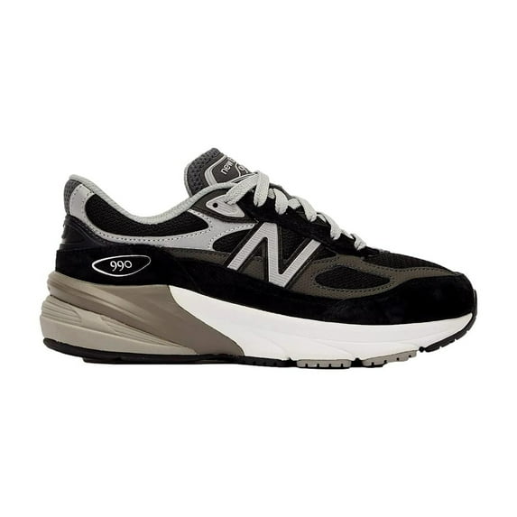 New Balance Fuelcell 990 V6 Black / Silver GC990BK6 Grade-School Size 6
