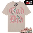 New Balance JoeFreshGoods to match Sneaker Match Tees Light Tan "God Did"