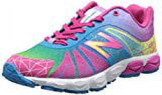 New Balance KJ890 Grade Lace Up Running Shoe Big Kid Rainbow