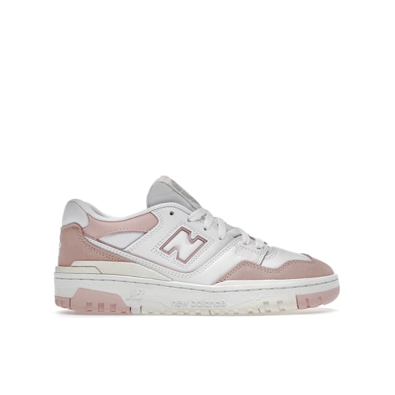 New Balance Kid's 550 White Pink Sea Salt Shoes, from StockX