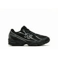 thumbnail image 1 of New Balance Kid's 740 Bungee Lace Black Grey Silver Shoes, from StockX, 1 of 2