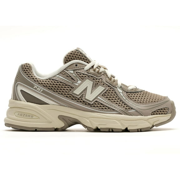 New Balance Kid's 740 Bungee Lace Brown Beige Shoes, from StockX