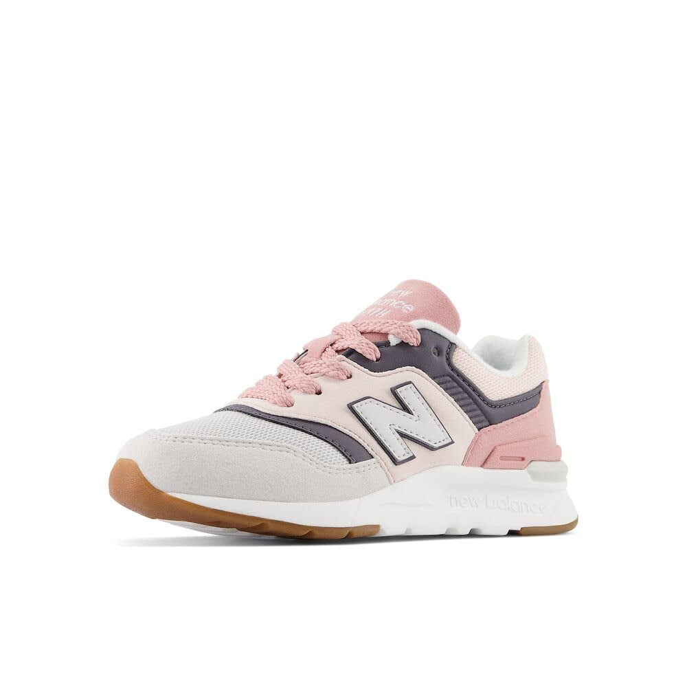 New Balance Kid's 997h V1 Lace-up Sneaker, Quartz Pink/Pink Moon/Grey  Matter, 7 Big Kid