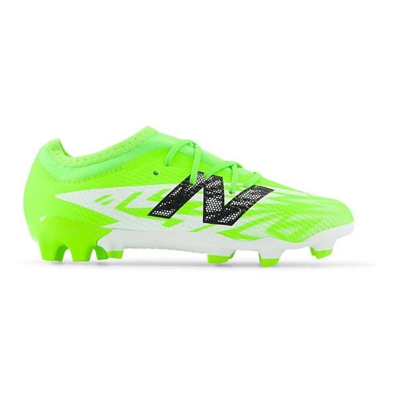 New Balance Kid's Furon Team FG V8 Soccer Shoe, Energy Red/Nb Navy/Light Cyclone, 13 W Little Kid